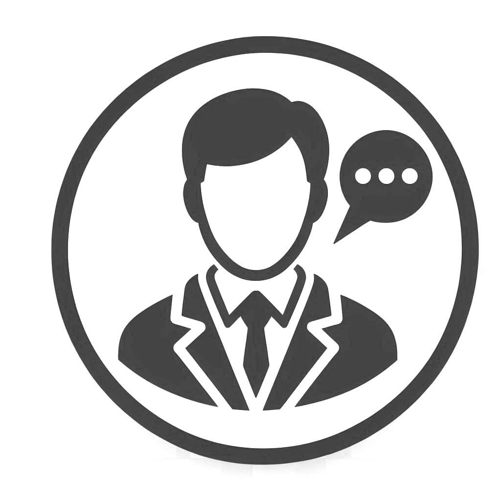 Icono de asertividad